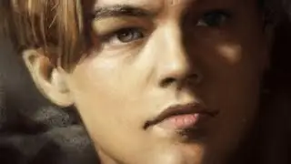 Leonardo dicaprio speed painting