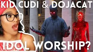 KID CUDI slammed for unveiling massive statues of HIMSELF in Paris and California!