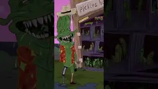 Mr Pickles eats pickles.
