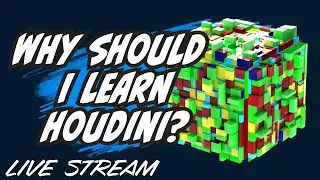 Why Should I Learn Houdini? (Live Stream)