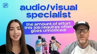 Audio/Visual Specialist - This is WHAT actually goes into creative video production
