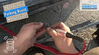 2021 Ford Transit -  Parking Aid Malfunction! Diag & Fix!