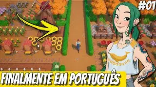 Coral Island 1.0 - FINALMENTE LANÇOU EM PORTUGUêS COMEÇANDO UMA VIDA NOVA GAMEPLAY PTBR