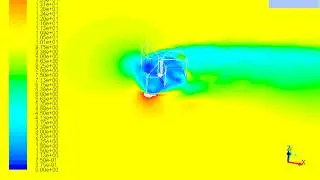 CFD, VAWT flow, no rpm defined, UDF, ANSYS FLuent