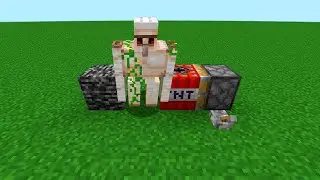 iron golem + tnt = ???