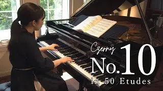 Czerny op.740 No.10, from The Art of Finger Dexterity
