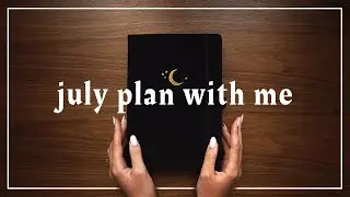 July 2020 Bullet Journal Plan With Me  |  Pink & Gold BuJo Set Up