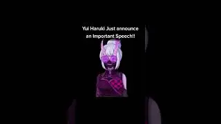 Vtuber Yui Haruki Important Speech😱😱😱 @YuiHaruki #memes #memesvideo #shorts #vtuber