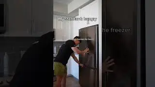 Checking the fridge for the 3rd time...
