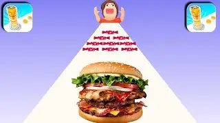 😅 Sandwich Runner - New Level - Walkthrough Mobile Games 2