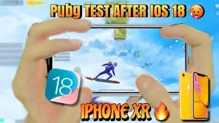 iPhone XR iOS 18 pubg live test#bgmi #pubgmlive #shortsfeed #bgmilive #shortsfeedlive