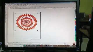 how to make flower in coreldraw flower kive bnaaya janda hai #viralvideo #computereducation