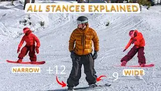 How To Choose Your Perfect Snowboard Stance! Every Stance in Action