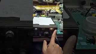 kenwood tr 9130 cpu display problem