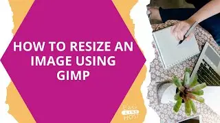 How to resize an image using Gimp