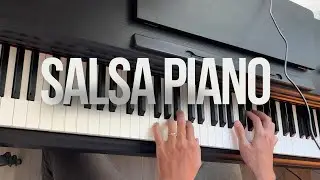 No te quedes sin bailar - Porfi Baloa - Piano Salsa Cover