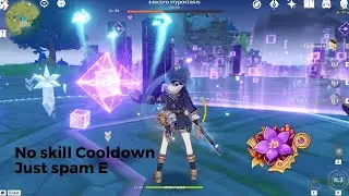 Freminet 0 skill CD with 4pc TF [#genshinimpact]