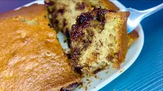 Banana Loaf Cake With Chocolate Chips #FTallday