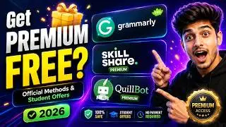 රු. 0යි! Grammarly Premium, QuillBot Premium & Skillshare Premium (2026)