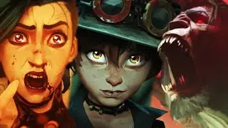 Arcane Season 2 | Jinx Vs Warwick Vs Ambessa & Isha Death Scene | 「AMV 」Radioactive  ᴴᴰ