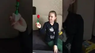 Лего -  цветы.