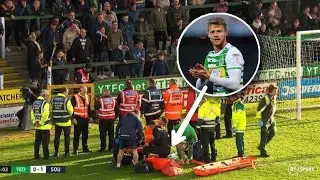 Alex Fisher INJURY Vs Southend United
