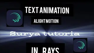 HOW TO TEXT ANIMATION IN ALIGHT MOTION 😱😱😱😱