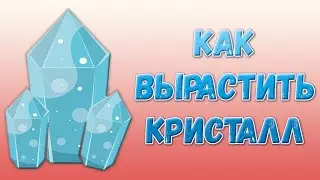 Как вырастить кристалл в домашних условиях своими руками. Домашняя лаборатория