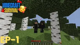 Minecraft duo survival series episode-1 