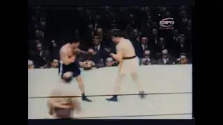 Rocky Graziano vs Tony Janiro I in Color