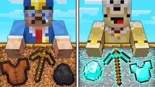 Minecraft, but I upgraded my mine from POOR to RICH!