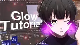 Glow Tutorial 🌟 - 「After Effects Tutorial ⚡」┃ No Plugins Needed.