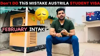 February Intake Don’t Do This Mistakes Australia Student Visa