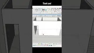 sketchup tutorial  / free plugin to create a wall opening for window doors