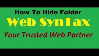 Hide Files or Folders Using Command Prompt on Windows 7