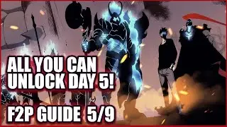 All you can get day 5 in the game! (Progression guide) | Solo Leveling Arise