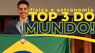 🥇Cerimônia de Premiação da OLIMPÍADA INTERNACIONAL: TOP 3 do MUNDO em Física e Astronomia!