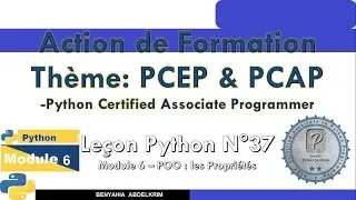 leçon python N°37  Module 6   POO  les Propriétés