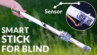 How to make Smart Blind Stick with Arduino | Arduino Project.   #arduinoproject