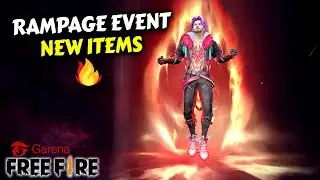 Garena sent me RAMPAGE UNITED EVENT NEW ITEMS 😍- FREE FIRE