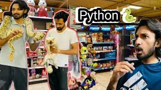 INDIAN WALK PYTHON Snake🐍 Strecth my Neck 😱 | Kalu Ganja ho gya | Dawood Azhar | Daily Vlogs