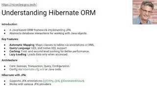 54. An overview of the Java Persistence API