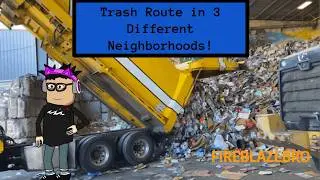 fireBlazeBro: Picking up Trash in 3 Neighborhoods! 🗑️ (Very Long Route!)