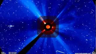 X45  and CME EIT 304, LASCO C2/C3 (2003-11-02 