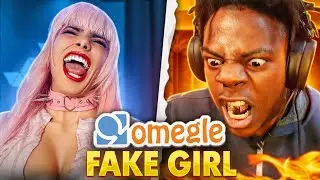 FAKE GIRL Drives People INSANE on Omegle (Voice-Trolling)