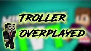 So I Overplayed a minecraft troller? Minecraft 1v1//Cursedblade