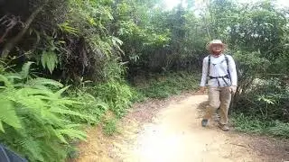Tai Lam Reservoir Mountain bike trail on my BTWIN Rockrider 520S