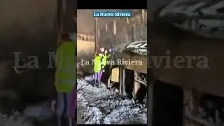 Incidente mortale sotto la galleria Vinci di Cupra Marittima. Le immagini del disastro dell'A14