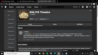 How to become an Awaiting Training at ENLITE Theatre | Roblox