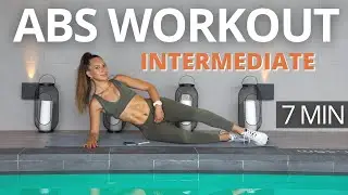 7 MIN ABS WORKOUT TO GET YOUR SIX PACK | ABS INTERMEDIATE LEVEL | No Equipment